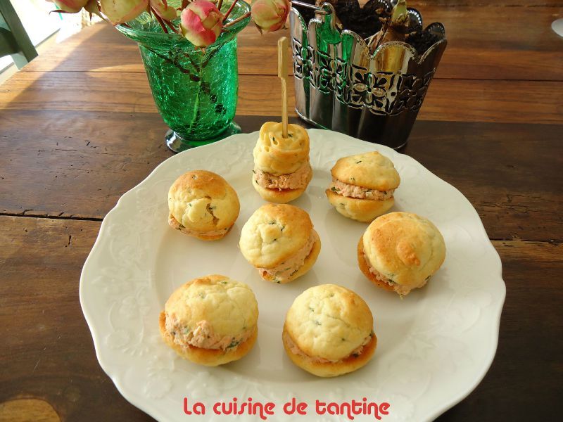 Mini whoopies salés – Cuisine de Tantine